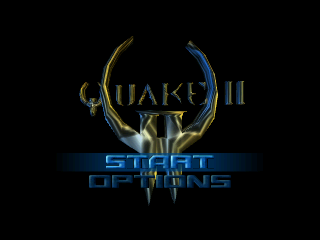 Quake II (Europe) Title Screen